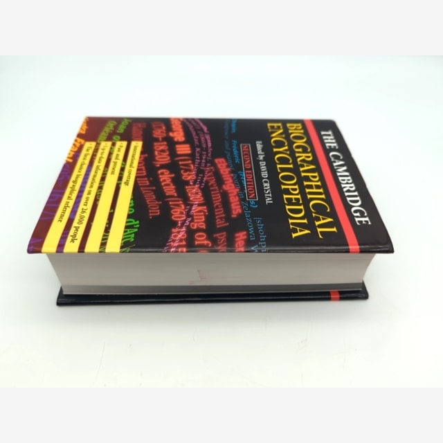 The Cambridge Biographical Encyclopedia by David Crystal (Hardcover, 1998) by David Crystal — photo 3