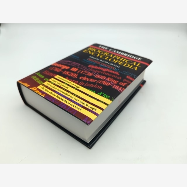 The Cambridge Biographical Encyclopedia by David Crystal (Hardcover, 1998) by David Crystal — photo 4