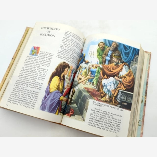 The Children's Bible: Old & New Testament, Illustrated Hardcover, Christian by Joseph A. Et Al Grispino — photo 2