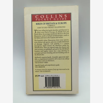 The Collins Guide to the Birds of Britain and Europe (Collins Pocket Guide), Her — photo 4