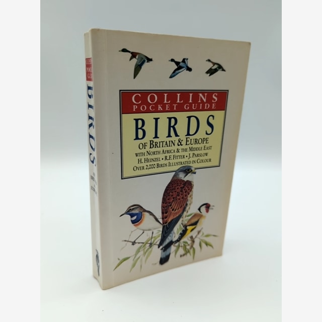 The Collins Guide to the Birds of Britain and Europe (Collins Pocket Guide), Her by Hermann Heinzel book cover