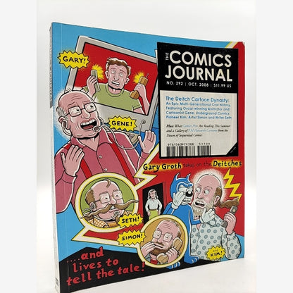 The Comics Journal #292 by Gary Groth (Paperback, 2008) Comic Books by Gary Groth book cover