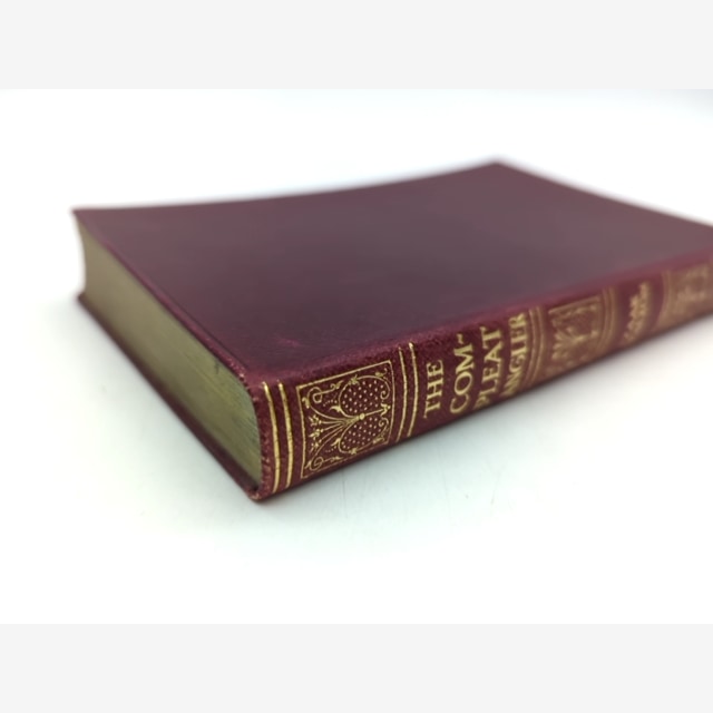 The Compleat Angler by C Cotton Izaak Walton (Leather, 1909) Natural History by C Cotton Izaak Walton — photo 3