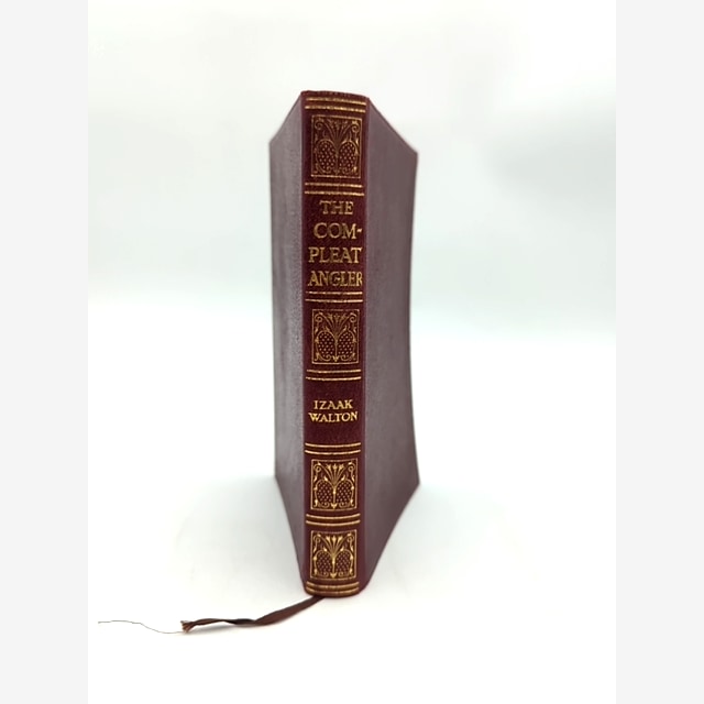 The Compleat Angler by C Cotton Izaak Walton (Leather, 1909) Natural History by C Cotton Izaak Walton book cover