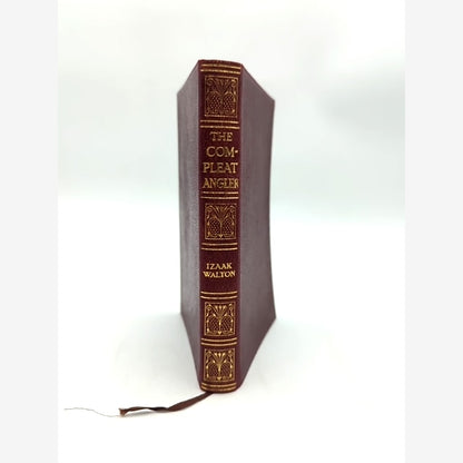 The Compleat Angler by C Cotton Izaak Walton (Leather, 1909) Natural History by C Cotton Izaak Walton book cover