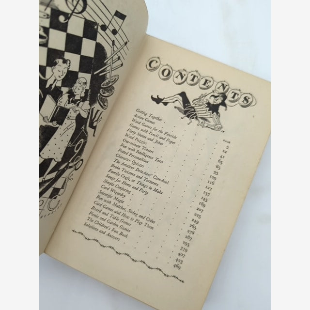 The Complete Home Entertainer (Hardcover, 1981) Vintage Games, Crafts, Party by Various — photo 6