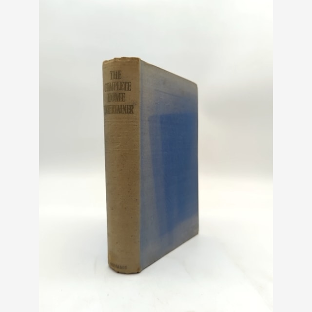 The Complete Home Entertainer (Hardcover, 1981) Vintage Games, Crafts, Party by Various book cover