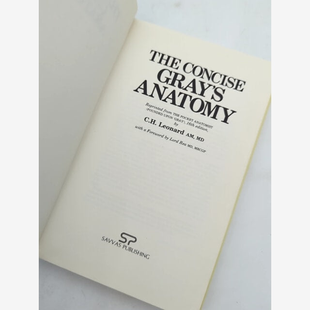 The Concise Gray's Anatomy by Henry Gray (Hardcover, 1983) Anatomy by Henry Gray — photo 6