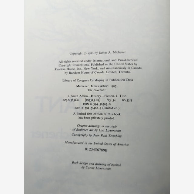 The Covenant: Novel by James A. Michener, Modern Literature by James A. Michener — photo 4