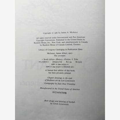 The Covenant: Novel by James A. Michener, Modern Literature by James A. Michener — photo 4