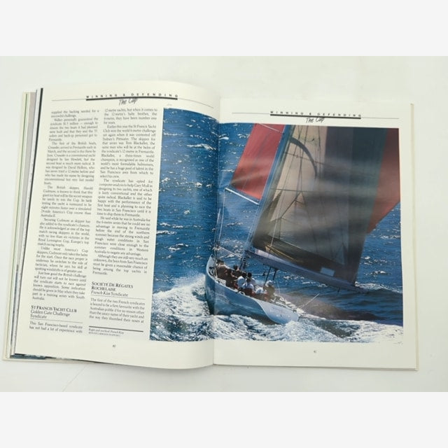 The Cup: Winning & Defending (Hardcover, 1986) America's Cup Yacht Race by Australia Post — photo 3