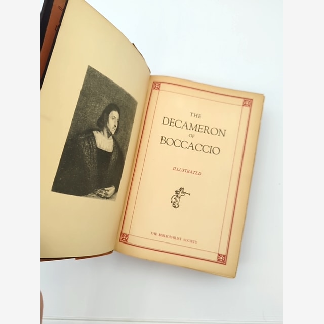 The Decameron Of Boccaccio by Unknown Author (Hardcover, 1930) by Unknown Author book cover