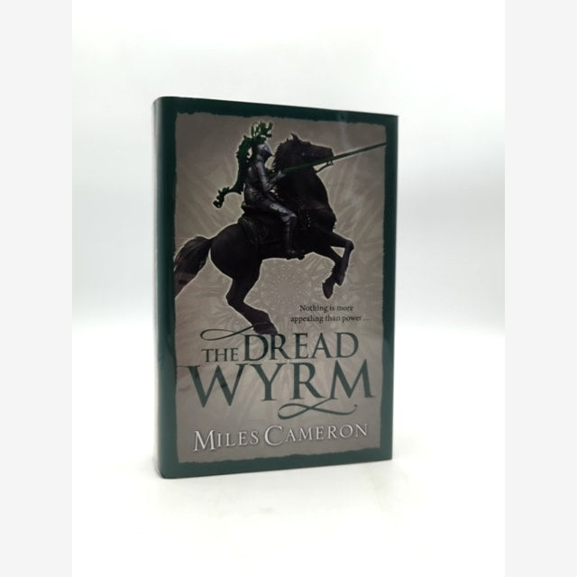 The Dread Wyrm by Miles Cameron (Hardcover, 2015) 1st Edition Signed by Miles Cameron book cover
