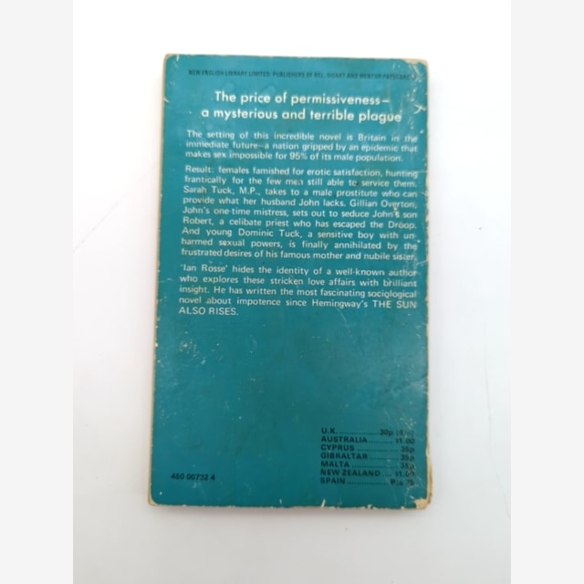 The Droop by Ian Rosse (Paperback, 1983) Scarce Vintage NEL, John Foster Straker by Ian Rosse — photo 5