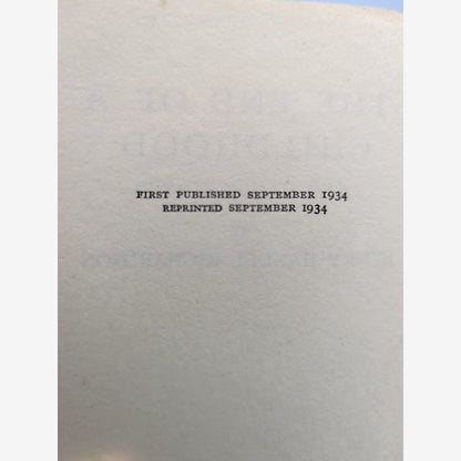 The End Of a Childhood and Other Stories by Henry Handel Richardson by Henry Handel Richardson — photo 4