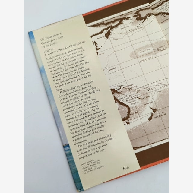 The Explorations of Captain James Cook in the Pacific 1968 Hardcover Illustr... by A Grenfell Price — photo 4