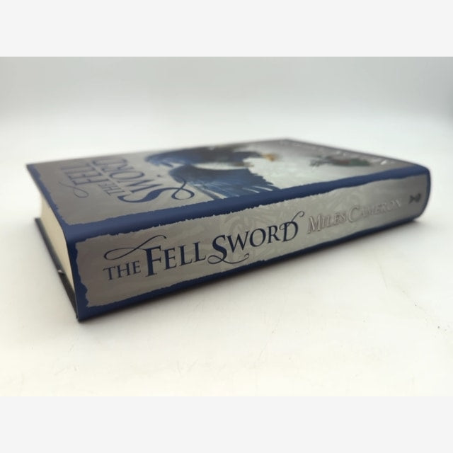The Fell Sword by Miles Cameron (Hardcover, 2014) 1st Edition Signed by Miles Cameron — photo 2