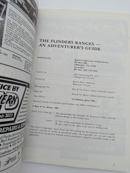 The Flinders Ranges by Viv & Ron Moon, Australia Travel Adventure Guide by Ron Moon — photo 6