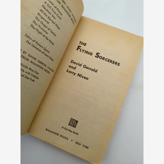 The Flying Sorcerers by David Gerrold & Larry Niven (Paperback, 1977) by David Gerrold & Larry Niven — photo 4
