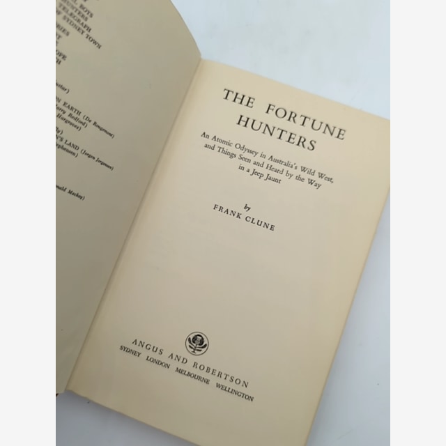 The Fortune Hunters by Frank Clune (Hardcover, 1957) by Frank Clune — photo 5