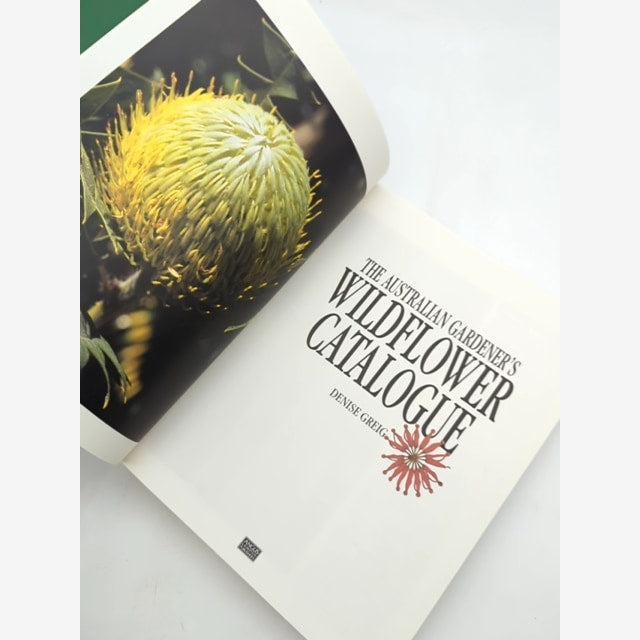 The Gardeners Wildflower Catalogue by Denise Greig (Paperback, 1987) Gardening — photo 2