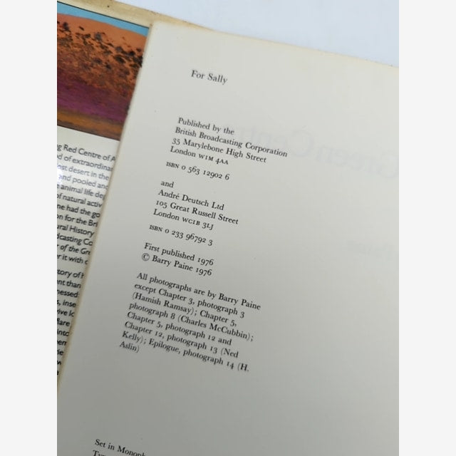 The Green Centre by Barry Paine (Hardcover, 1976) by Barry Paine — photo 5