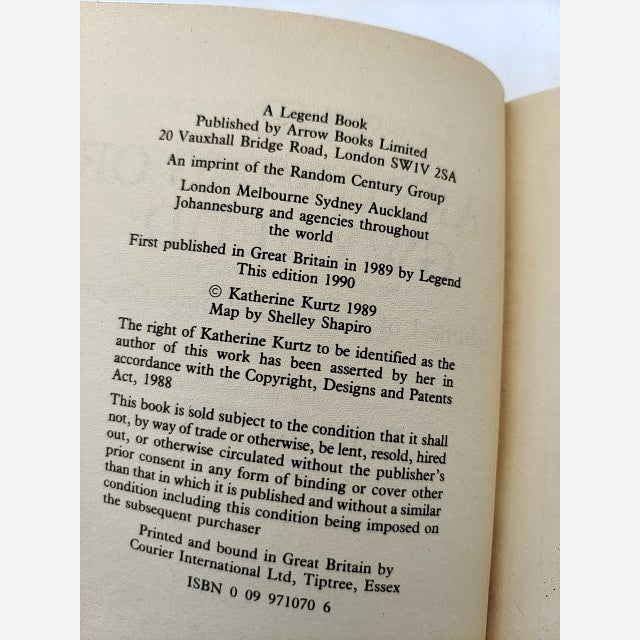 The Harrowing Of Gwynedd by Katherine Kurtz (Paperback, 1991) King Arthur by Katherine Kurtz — photo 5