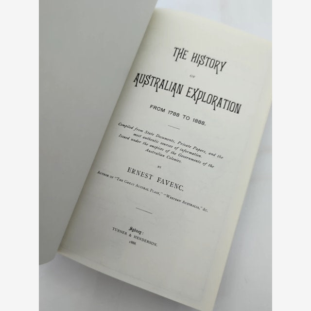 The History Of Australian Exploration: 1788-1888 by Ernest Favenc by Ernest Favenc — photo 5