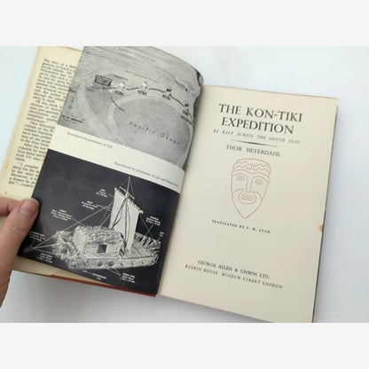 The Kon-tiki Expedition by Thor Heyerdahl (Hardcover, 1950) by Thor Heyerdahl — photo 3