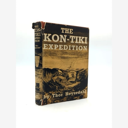 The Kon-tiki Expedition by Thor Heyerdahl (Hardcover, 1950) by Thor Heyerdahl book cover