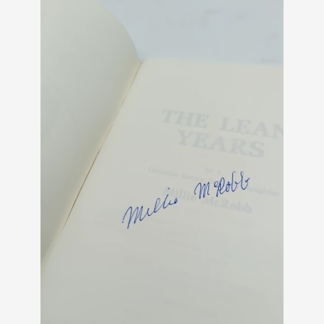 The Lean Years by Millie McRobb (1984) 1st Edition Signed, Australia History by Millie Mcrobb — photo 5