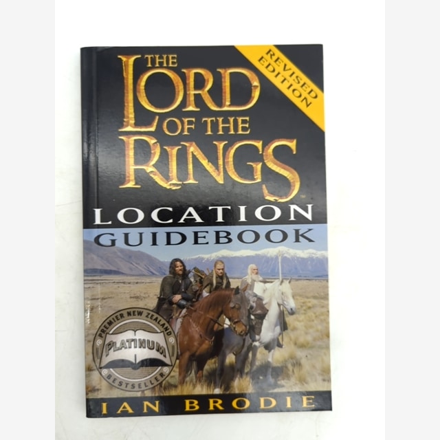 The Lord Of The Rings Location Guidebook by Ian Brodie, Travel Guide by Ian Brodie book cover