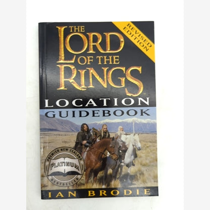 The Lord Of The Rings Location Guidebook by Ian Brodie, Travel Guide by Ian Brodie book cover