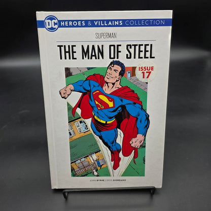 The Man of Steel by John Byrne Dick Giordano book cover