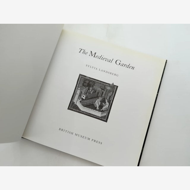 The Medieval Garden by Sylvia Landsberg (Hardcover) Herbs layouts measurements by Sylvia Landsberg — photo 4