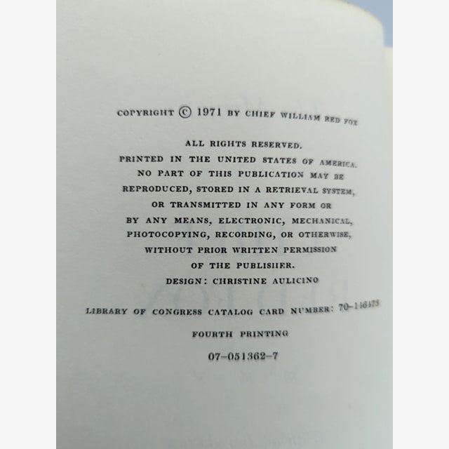The Memoirs of Chief Red Fox by Chief Red Fox (Hardcover, 1971) 1st Edition by Chief Red Fox — photo 4