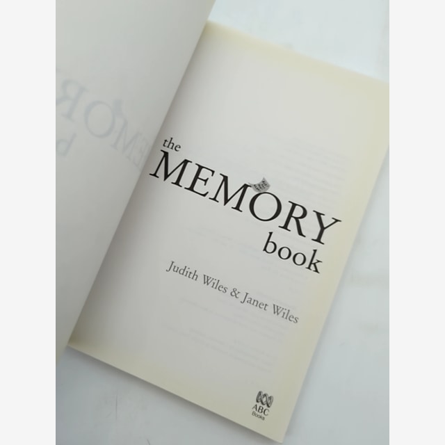 The Memory Book Everyday Habits For Healthy Memory by "Janet Wiles Judith Wiles" by "Janet Wiles Judith Wiles" — photo 4