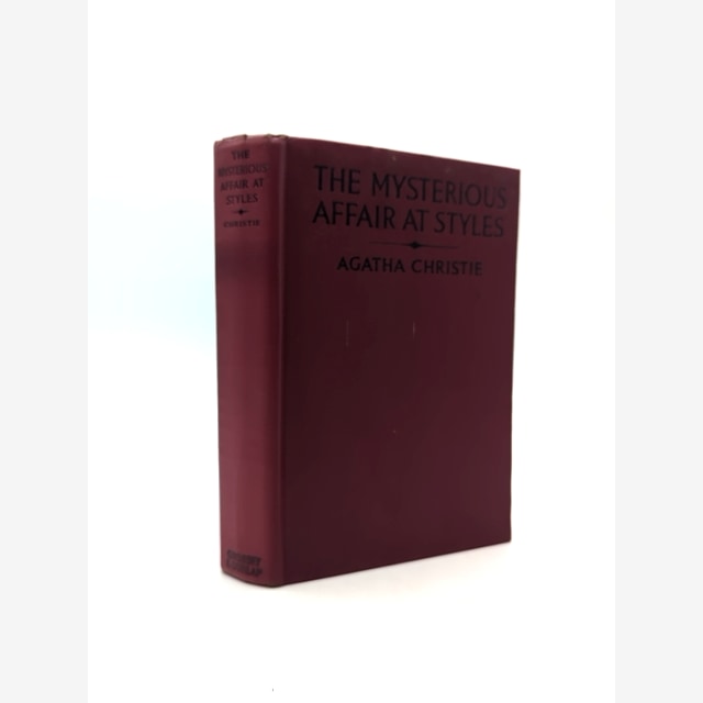 The Mysterious Affair At Styles by Agatha Christie (Hardcover, 1942) by Agatha Christie book cover