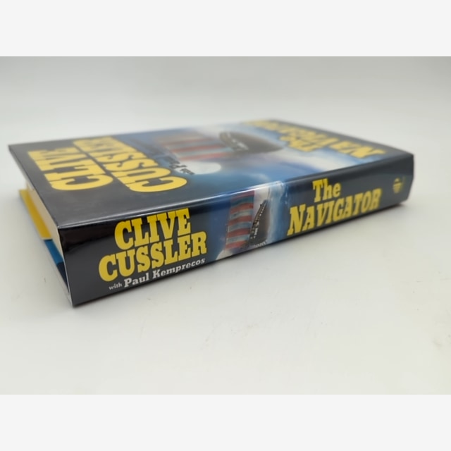 The Navigator (the Numa Files) by Clive Cussler & Paul Kemprecos, Signed by Clive Cussler — photo 2