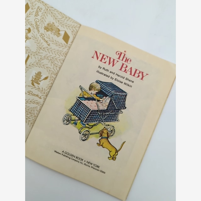 The New Baby by Ruth and Harold Shane (Hardcover, 1975) Little Golden Book by Ruth And Harold Shane — photo 3