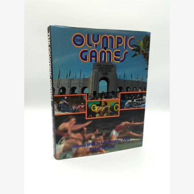 The Olympic Games Athens 1896 to Los Angeles 1984 by Peter Arnold (Hardcover) by Peter Arnold book cover