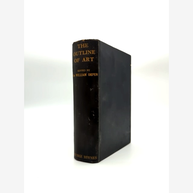 The Outline Of Art by Sir William Orpen (Hardcover, 2008) Art & Photography by Sir William Orpen book cover