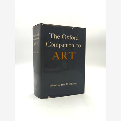 The Oxford Companion To Art by Harold Osborne (Hardcover, 1970) by Harold Osborne book cover