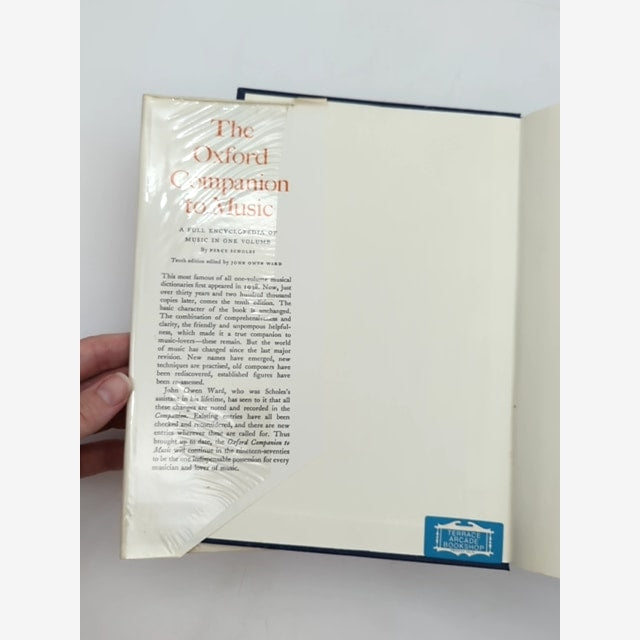 The Oxford Companion To Music by Percy A Scholes (Hardcover, 1970) by Percy A Scholes — photo 5