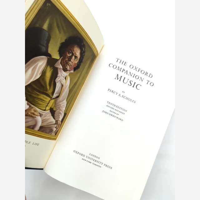 The Oxford Companion To Music by Percy A Scholes (Hardcover, 1970) by Percy A Scholes — photo 6