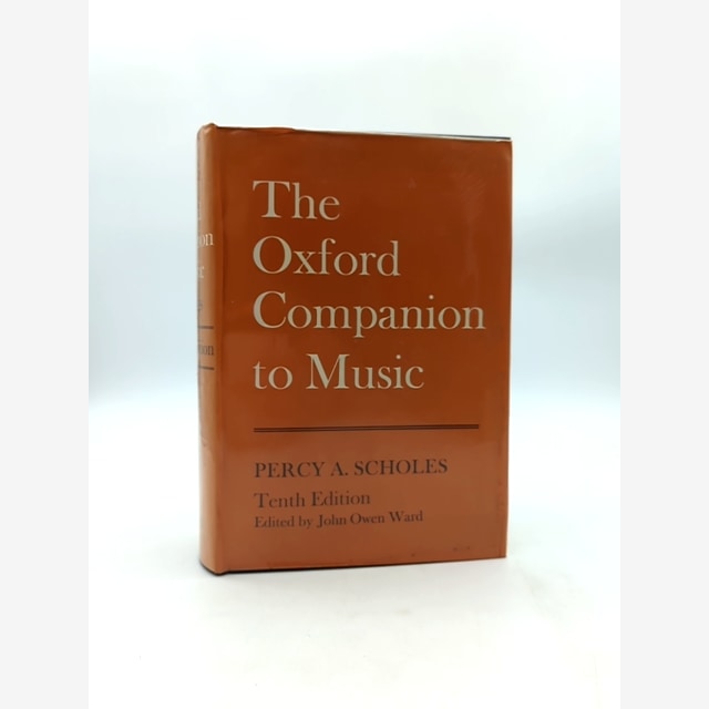 The Oxford Companion To Music by Percy A Scholes (Hardcover, 1970) by Percy A Scholes book cover
