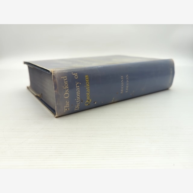 The Oxford Dictionary Of Quotations (Hardcover, 1966) Reference by Various — photo 5