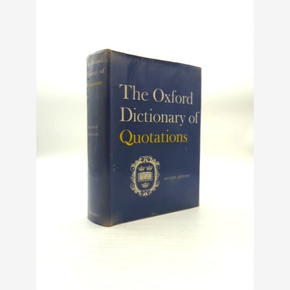 The Oxford Dictionary Of Quotations (Hardcover, 1966) Reference by Various book cover