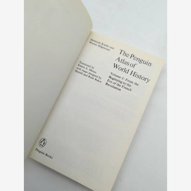 The Penguin Atlas Of World History: From The French Revolution To The Present, by "Werner Hilgemann Hermann Kinder" — photo 3