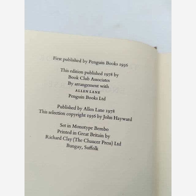 The Penguin Book Of English Verse by John Hayward (Hardcover, 1978) by John Hayward — photo 5